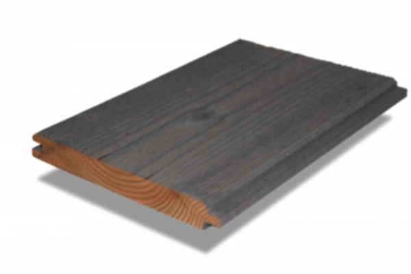 Thermowood musbek grijs, geborsteld Essen, Houthandel Van Den Berg